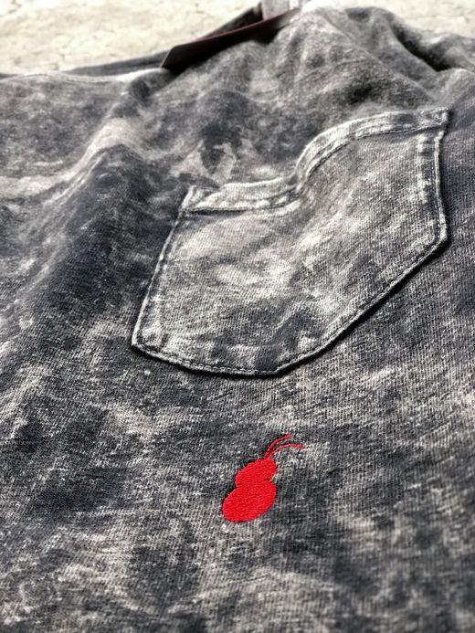 VOO VOO-SPG-049 / SMOKY BLEACHED T / BLACK