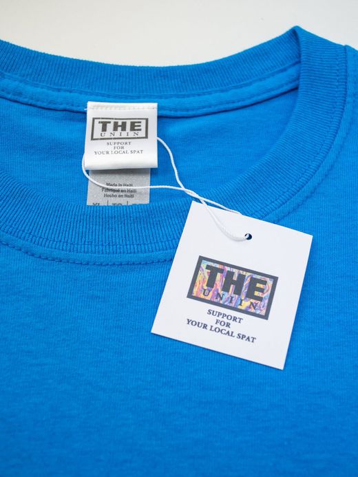 THE UNION UNIIN-011 / THE "BREAK" TEE / SAX BLUE