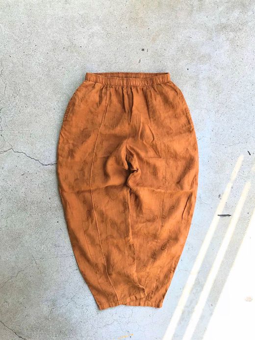  MP-20SP015 / VENICE LINEN JACQUARD PANTS / キャメル