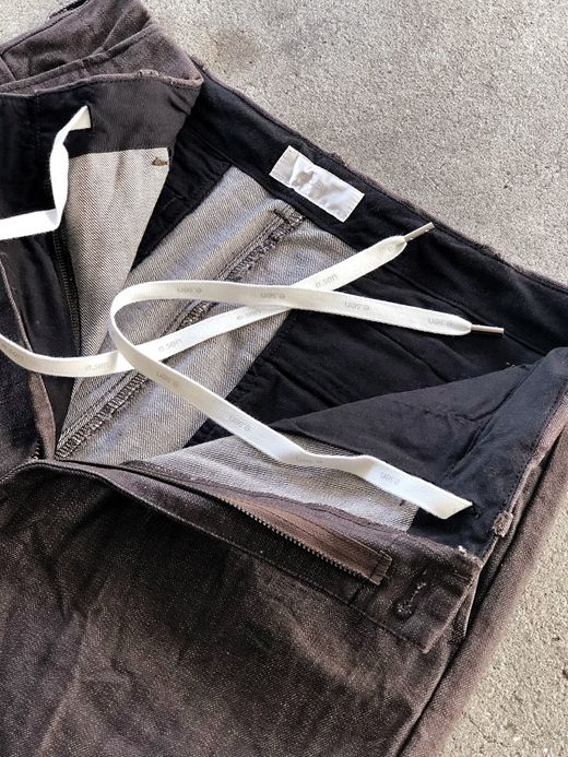 e.sen esenfw19p02 / THOMAS / BROWN DENIM