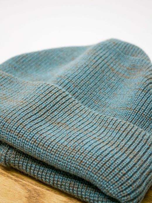 ROTOTO R5016 / BULKY WATCH CAP / L.BLUE/MOCHA