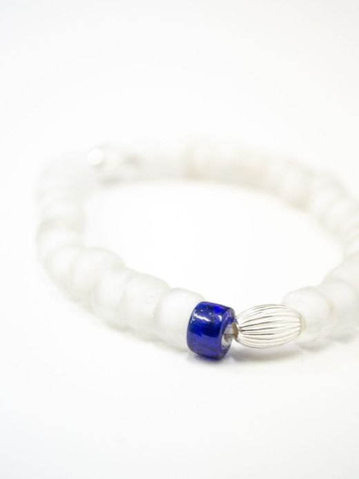 VOO VOO-URL-001 / "WHITE HEARTS" BRACELET / CLEAR MULTI 10