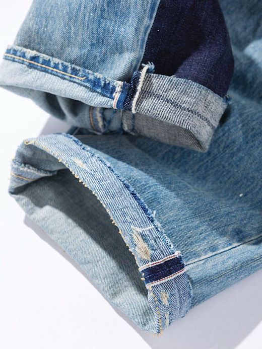 ANACHRONORM AN089 / 20AW PATCHWORK REMAKE DENIM PANTS / INDIGO