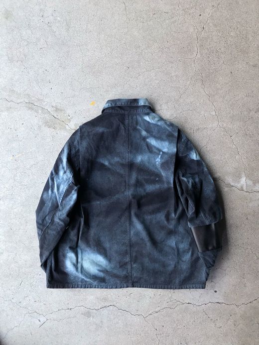 VOO VOO-974 / INDIGO PATCHWORK JKT / BLACK