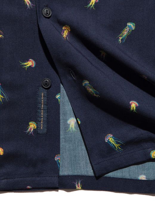ROARK REVIVAL RWJ621 / NEMATOCYST WOVEN - COMFORT FIT / NAVY