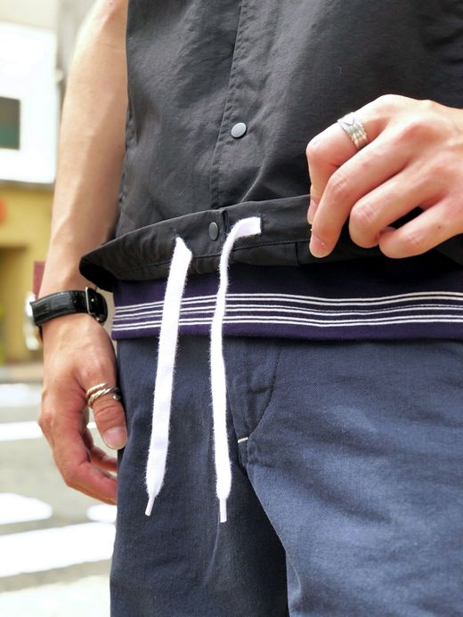 ALDIES Gradation Shirt / black