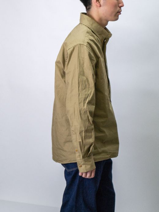 THE UNION TF00372 / BD PULLOVER SHIRTS / BEIGE