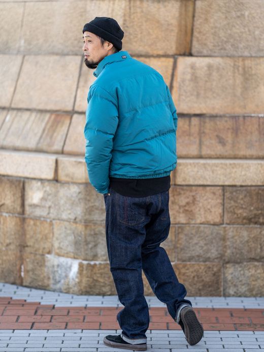 THE UNION TF00355 / WORK DOWN JACKET / BLUE