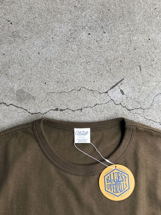 THE UNION TBO0007-2 / FOR ALL WORKERZ TEE / OLIVE