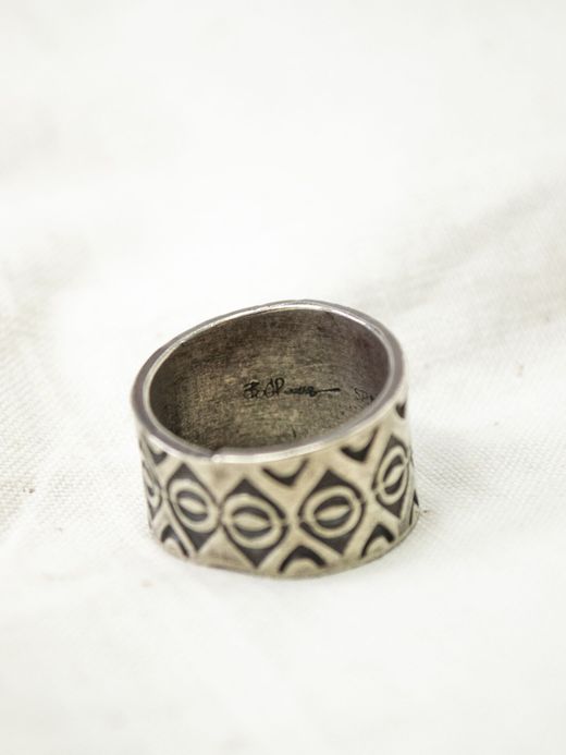 Indian Jewelry BO GARY REEVES SILVER RING