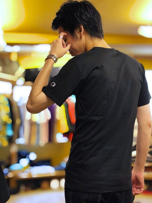 FLATBUSH Select American Flag Patch Tee / black