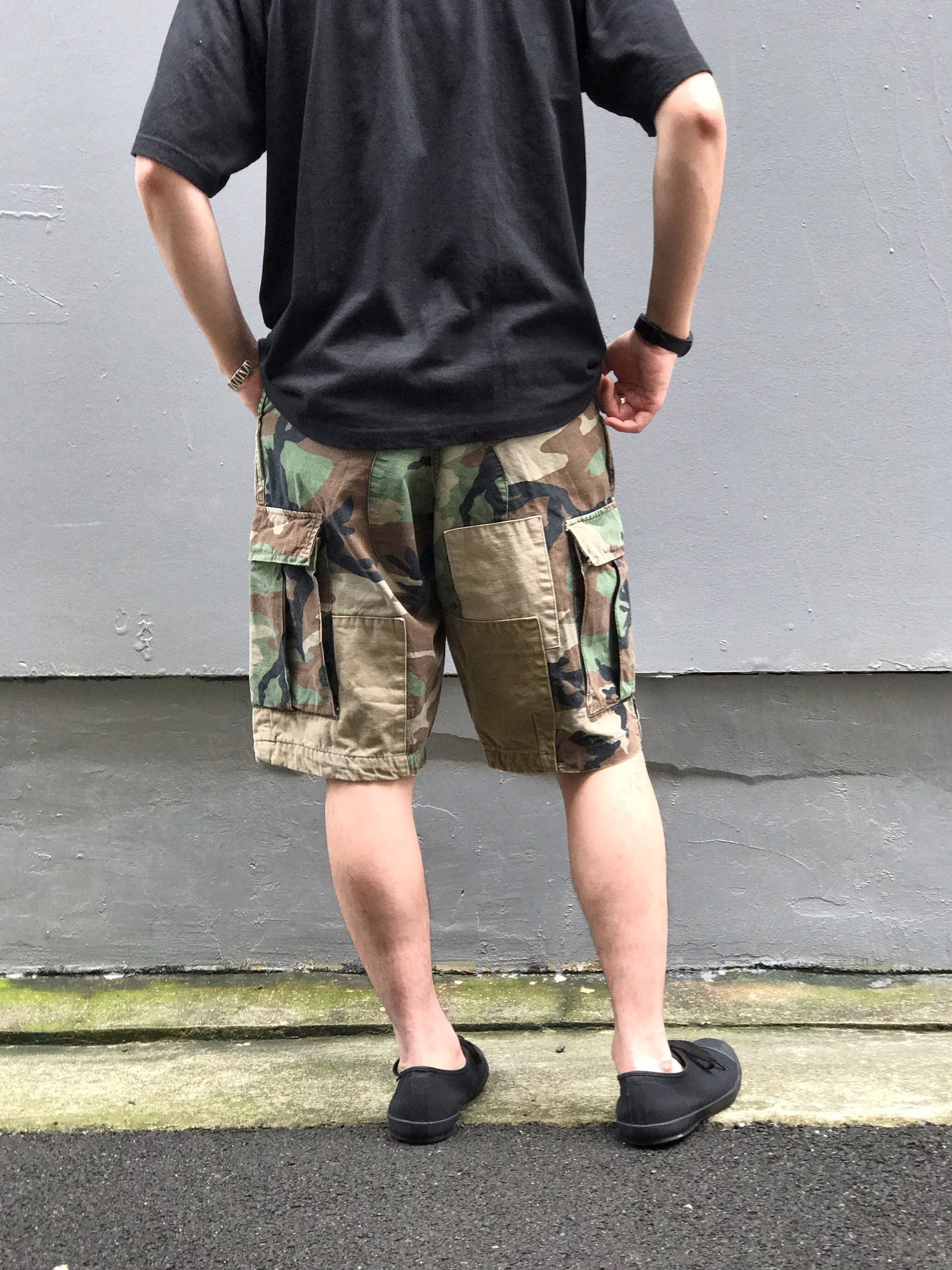 パンツ ANACHRONORM NM-MIL06-RE ReSHAPE SHO ANACHRONORM NM-MIL06-RE / ReSHAPE SHORTS / CAMO | FLATBUSH