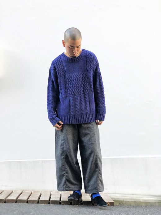 VOO VOO-885 / GOOD JQ KNIT / BLUE