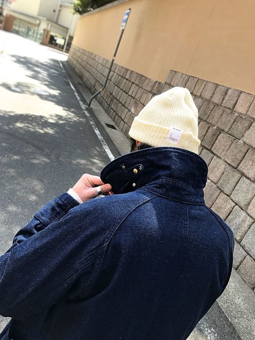 ANACHRONORM Denim Trench Coat / indigo
