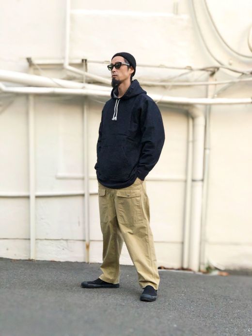 THE UNION TBO00005 / DENIM PULLOVER HOOD / BLUE DENIM