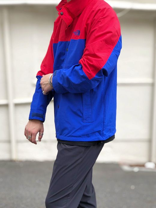 THE NORTH FACE NP21835 / HYDRENA WIND JACKET / TNFレッド×TNFブルー