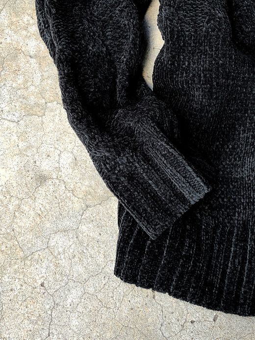 VOO VOO-885 / GOOD JQ KNIT / BLACK