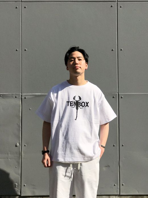 TENBOX TONY SCORPION TEE / WHITE
