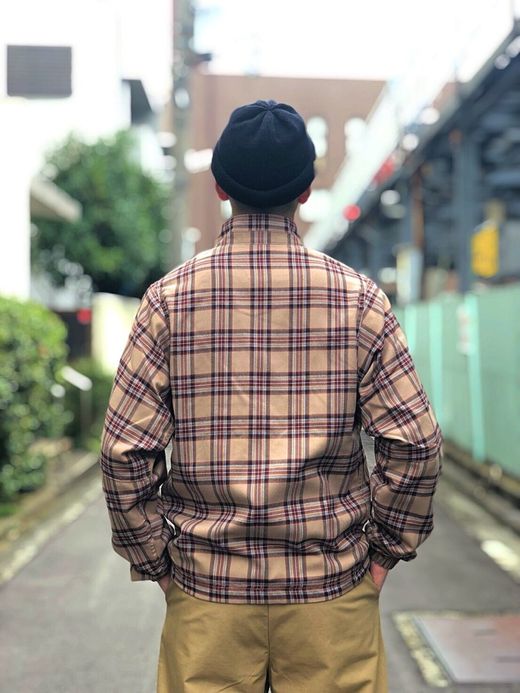 VOO VOO-872 / WISE TRACK JACKET / BURBERRY CHECK