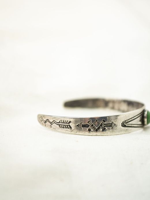 Indian Jewelry 1950's ANTIQUE BANGLE / KINGS MANASSA