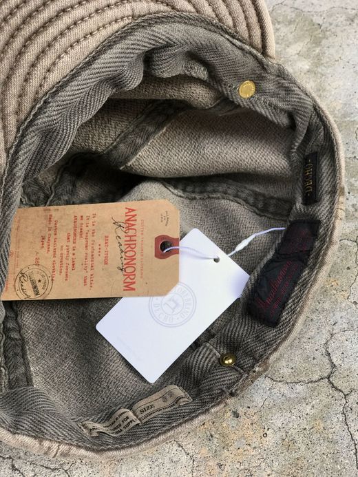 ANACHRONORM ANDC054 / PIGMENT BALL CAP / BEIGE