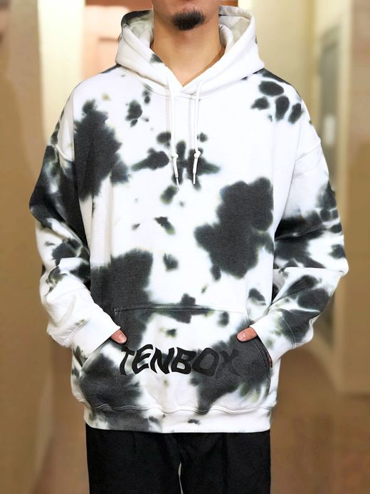 TENBOX T TIGHT DIE HOODIE / BLACK