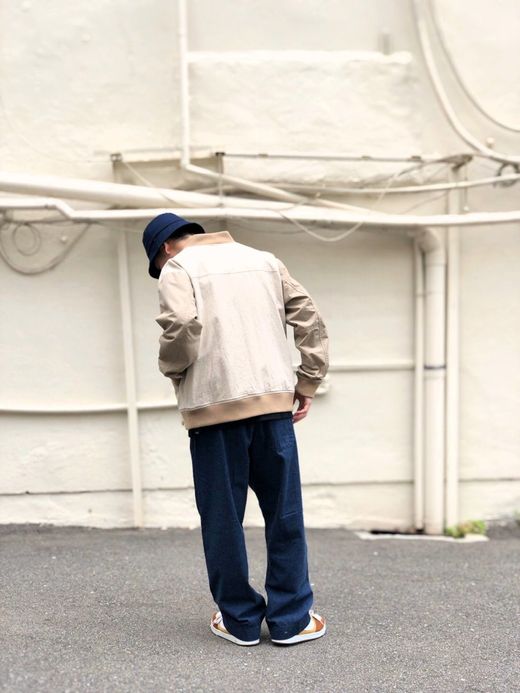 NECESSARY or UNNECESSARY 90011515 / PIN TUCK 'DENIM' / INDIGO
