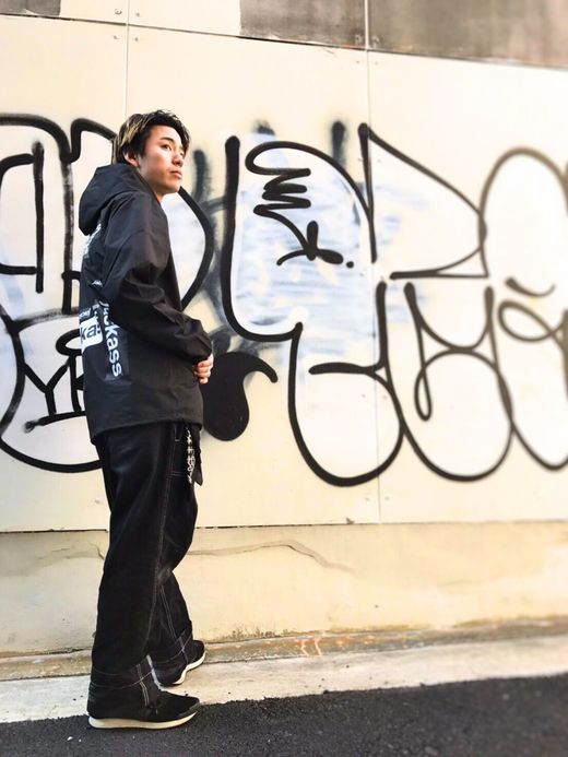  Jackass Windbreaker Jacket / black