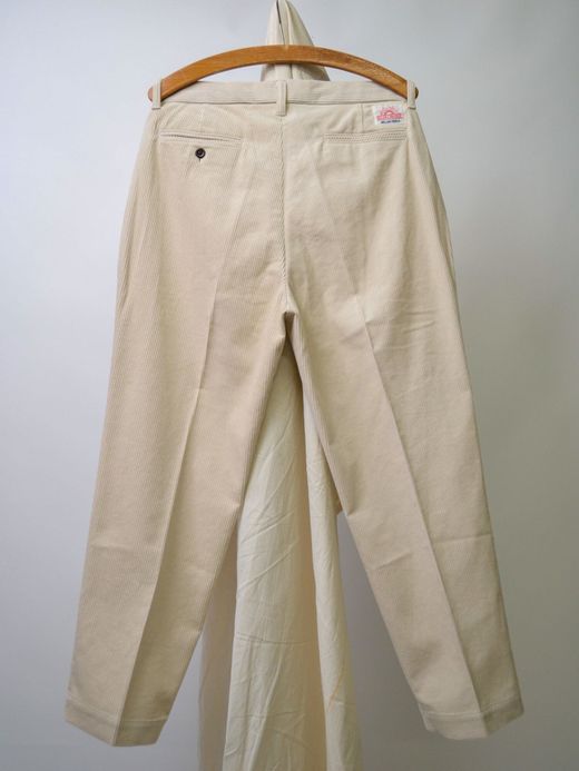  MP-BT005 / BEACH TAILOR CORDUROY PANTS / ECRU