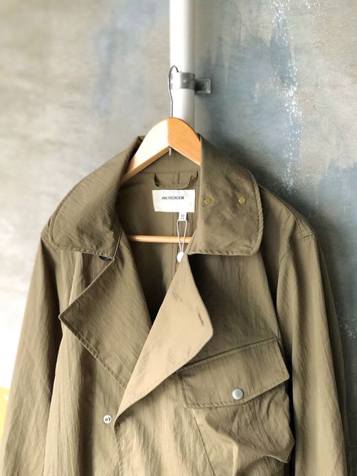 ANACHRONORM AN007 / TRENCH COAT / KHAKI