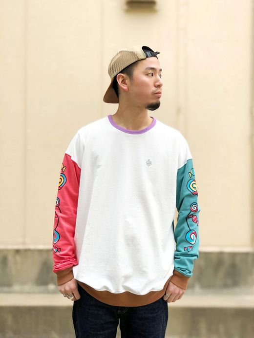 ALDIES A6103319 / RAINBOW BIG LONG CUT / MULTI FLATBUSH（フラットブッシュ）公式