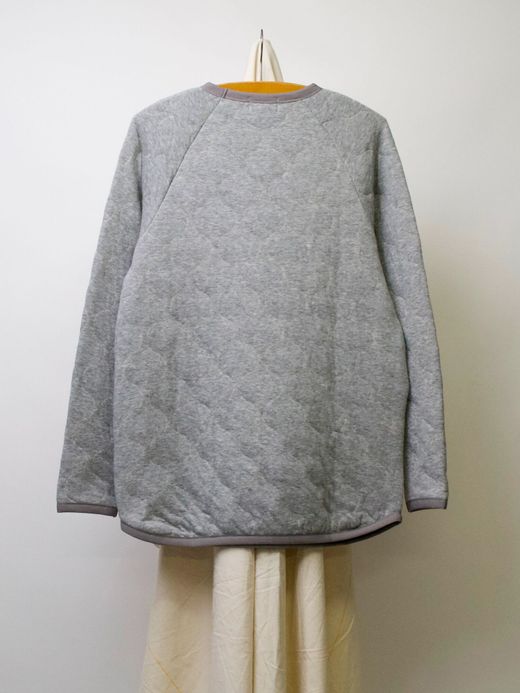 Spinner Bait 1022MK / ミリタリーキルトクループルオーバー / ライトグレー