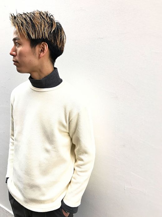 Spinner Bait チャンキークルーL/S(2017SS-MTO) / 生成り