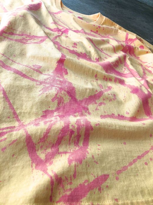 VOO Good Dyed Tee / yellow