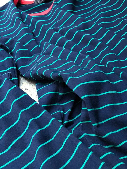 ALDIES A6103219 / RIB SWITCHING LONG T / GREEN