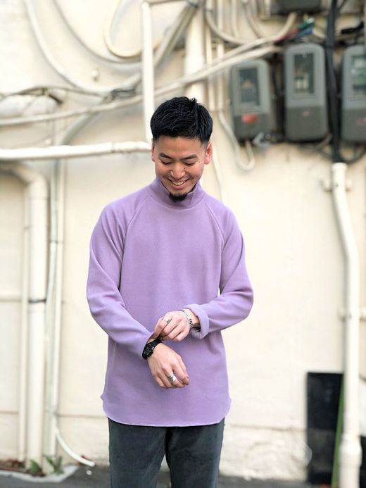 Spinner Bait 8122TB / サーマルボンバーヒートハイネックラグランL/S(MTO) / ラベンダー