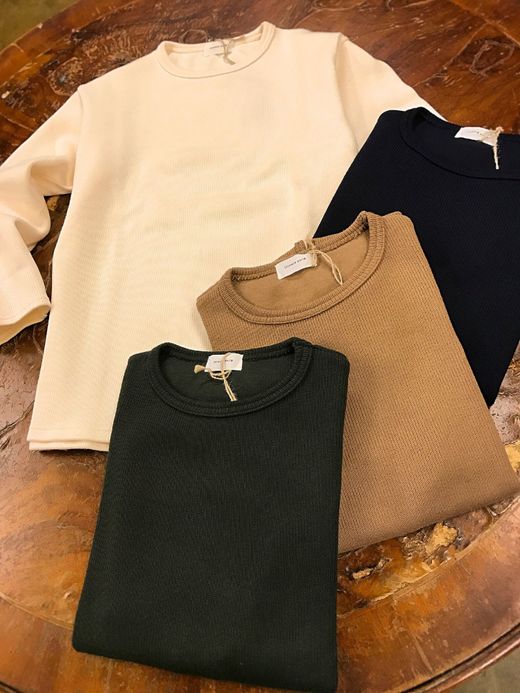 Spinner Bait チャンキークルーL/S(2017SS-MTO) / 生成り