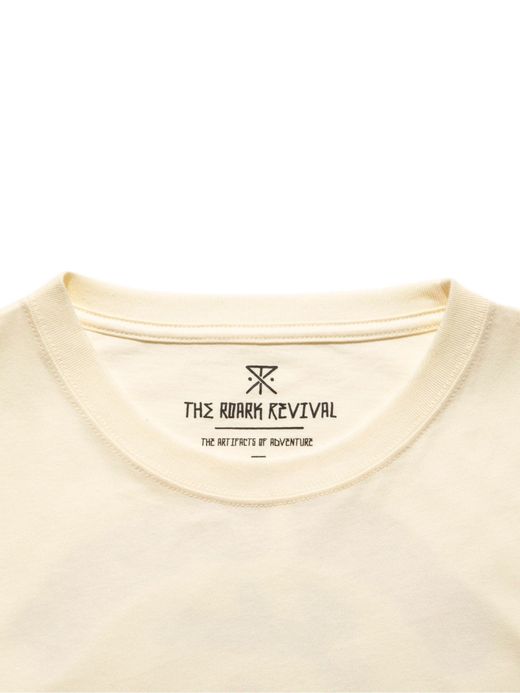 ROARK REVIVAL RLTJ653 / "CRABBY COCKTAIL" L/S TEE / NATURAL