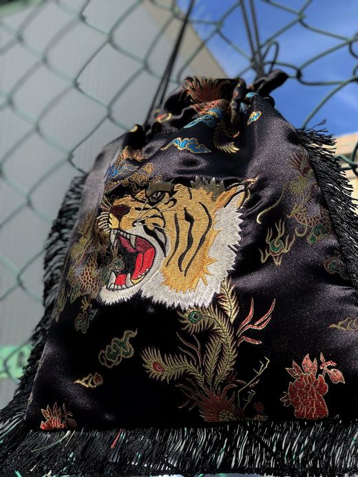 ALDIES Tiger Pudding Bag(S) / black