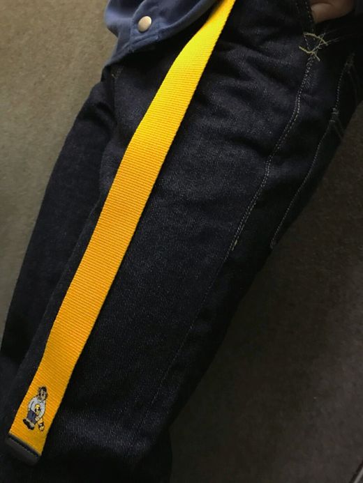  Bear Web Belts / yellow