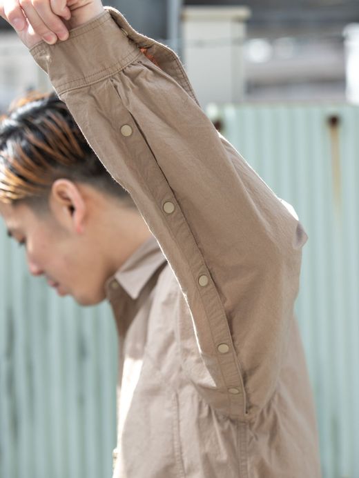 BAMBOO SHOOTS M210104 / HIKING SHIRT / BEIGE