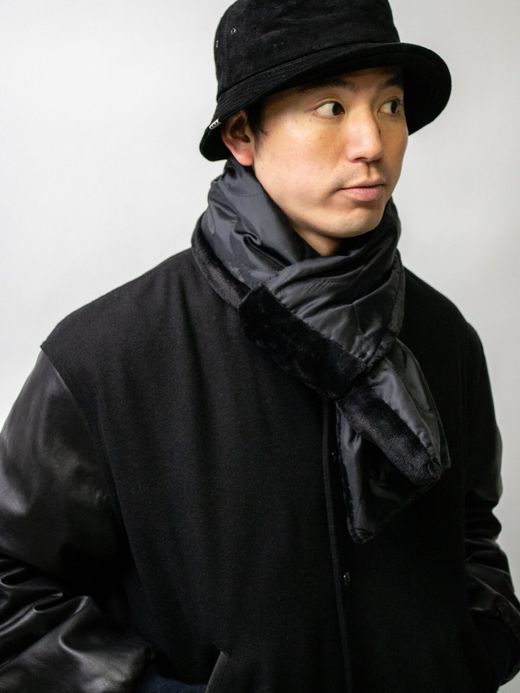 VOO VOO-SPG-078 / REV STOLE / BLACK×BLACK