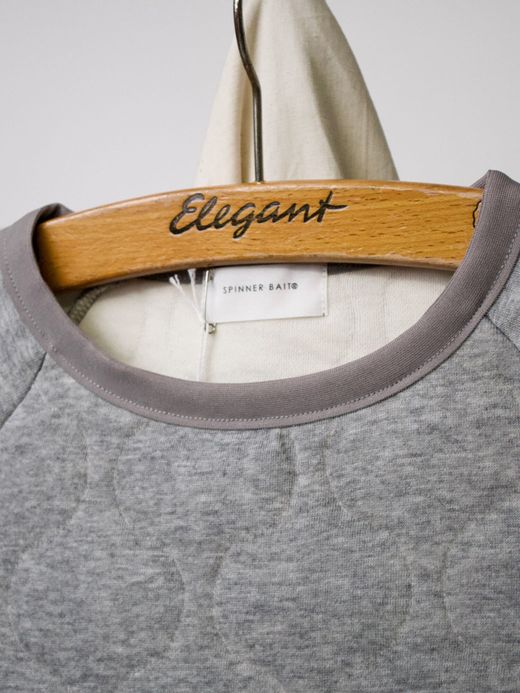 Spinner Bait 1022MK / ミリタリーキルトクループルオーバー / ライトグレー