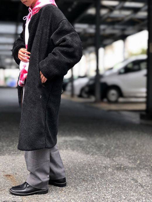 ALDIES A3101128 / VENUS BOA COAT / BLACK