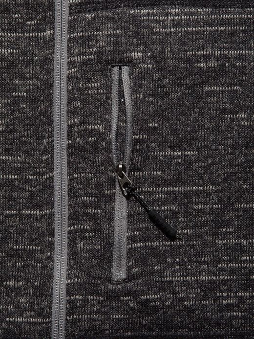ROARK REVIVAL RF196 / ROADRUNNER ZIP FLEECE / CHARCOAL