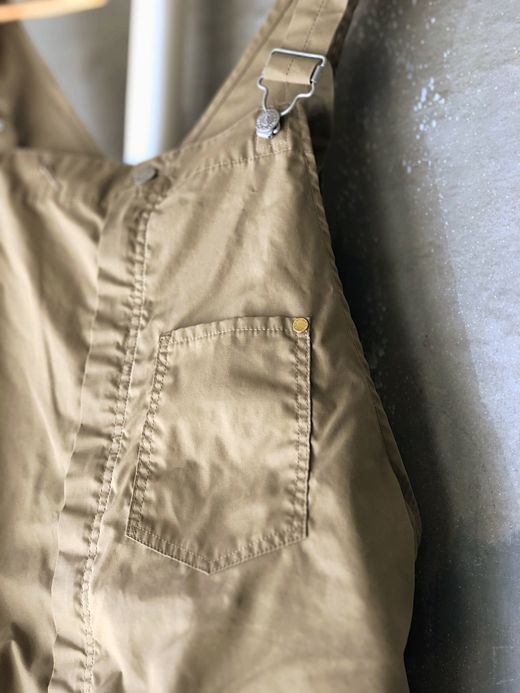ANACHRONORM AN025 / TAPERED OVERALLS / BEIGE