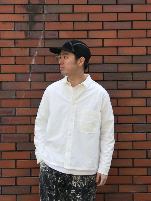 VOO VOO-963 / JAGGED SHIRTS / WHITE