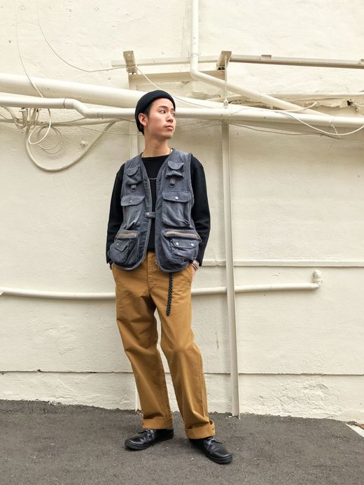 VOO Corduroy Guide Vest / charcoal