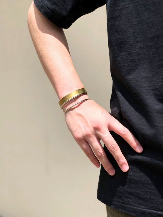 fulton OWN WAY BANGLE / SILVER×BRASS