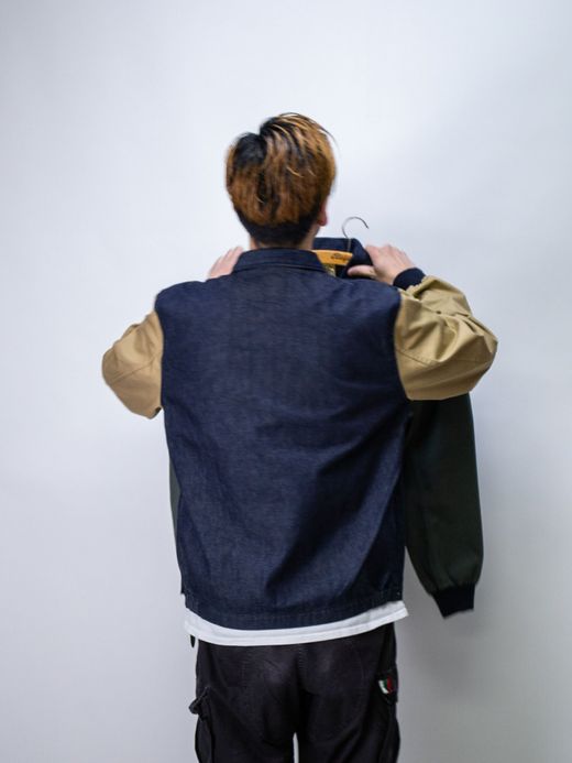 THE UNION TBO00032 / STUDIUM DENIM JACKET / BEIGE